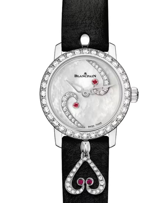 Blancpain Ladybird Ultraplate White Gold 21.5mm Mother of Pearl Dial 0063A 1954 63A