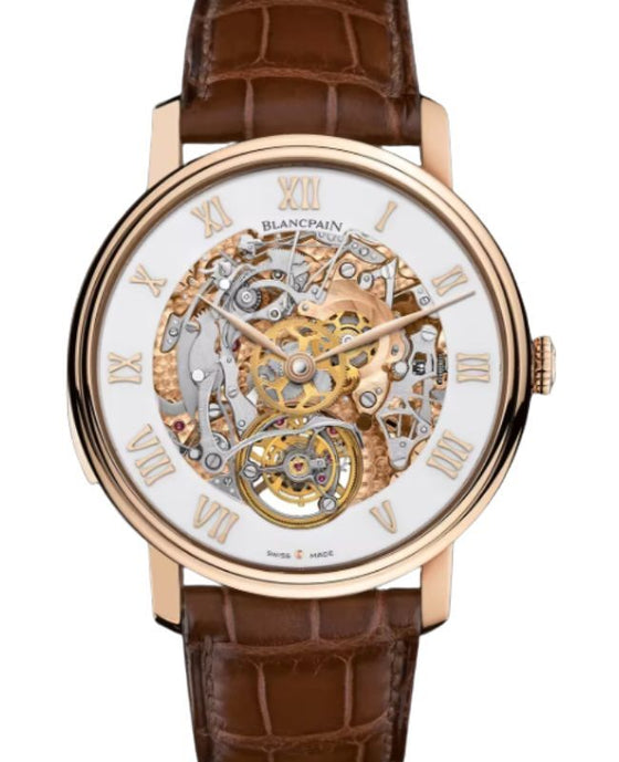 Blancpain Villeret Carrousel Répétition Minutes Red Gold 45mm White Dial 0235 3631 55B