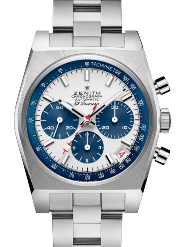 Zenith Chronomaster Revival A384 Liberty II Steel 37mm White/Blue Dial 03.US384-2.400/69.M384