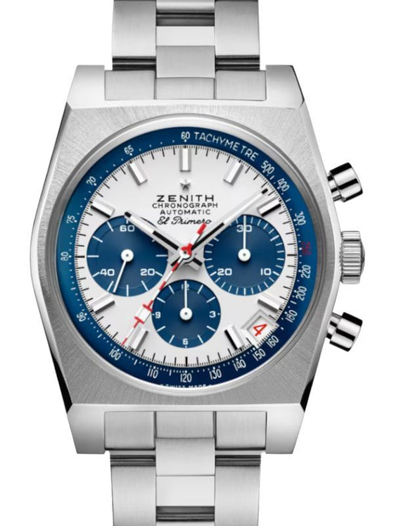 Zenith Chronomaster Revival A384 Liberty II Steel 37mm White/Blue Dial 03.US384-2.400/69.M384