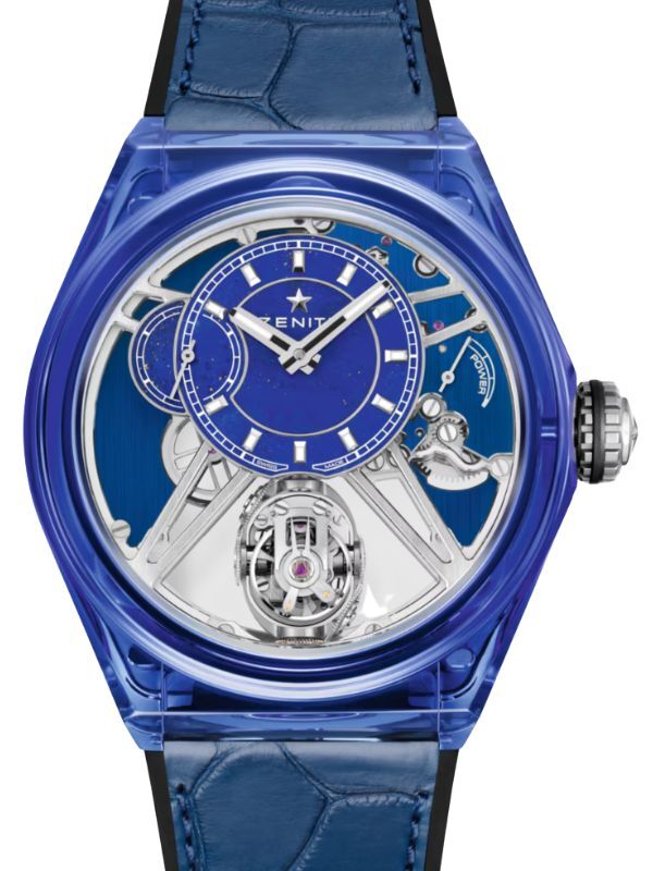 Zenith Defy Zero G Gravity Control Sapphire 46mm Blue Dial 04.9003.8812/51.R584