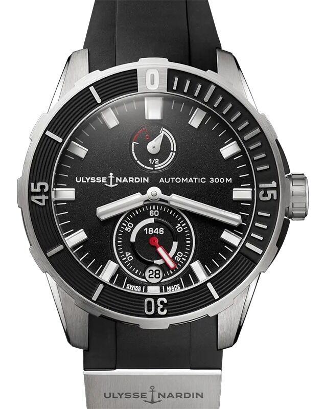 Ulysse Nardin Diver 44mm Titanium Black Dial 1183-170-3/92