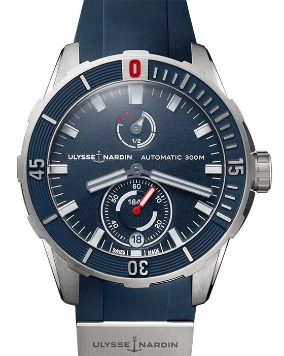 Ulysse Nardin Diver 44mm Titanium Blue Dial 1183-170-3/93