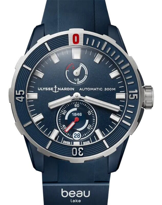 Ulysse Nardin Diver X Beau Lake 44mm Titanium Blue Dial 1183-170LE-3A-BEAU/3A