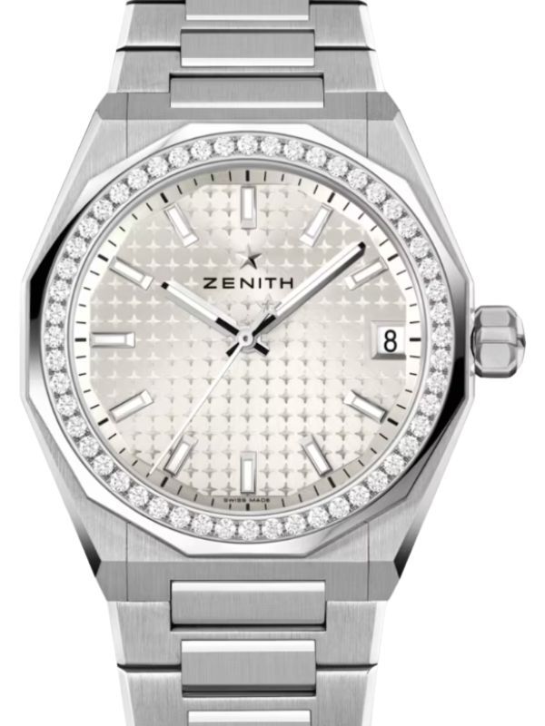 Zenith Defy Skyline Steel Diamond 36mm Silver Dial 16.9400.670/01.I001
