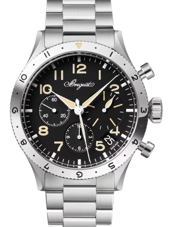 Breguet Type XX Chronographe 2067 Steel 42mm Black Dial 2067ST/92/SW0