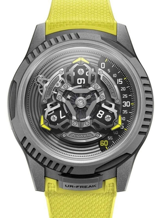 Ulysse Nardin UR-FREAK Limited Edition Titanium 44mm Skeleton Dial Rubber Strap 2413-500LE-2A-UR/3B