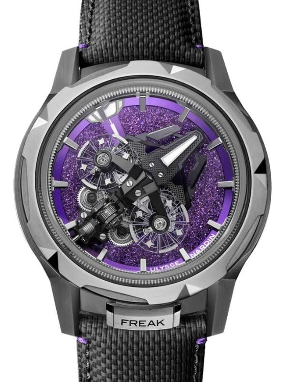 Ulysse Nardin Freak S WOS Centenary Exclusive Titanium 45mm Purple Dial Rubber Strap 2513-500LE-7A-WOS/3A