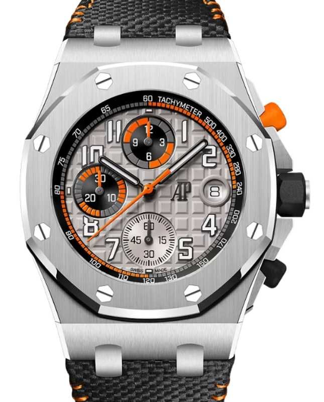 Audemars Piguet Offshore Chronograph 42mm Steel Silver Grey Dial 26238ST.OO.A001VE.01