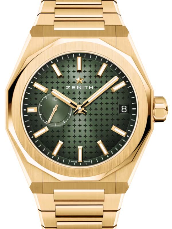 Zenith Defy Skyline Yellow Gold 41mm Green Dial 30.9300.3620/74.I001