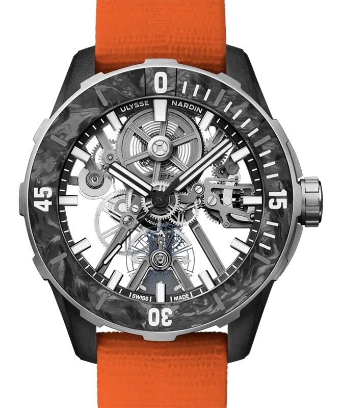 Ulysse Nardin Diver Air 44mm Titanium/Nylon/Carbon 3743-170-2A/0A