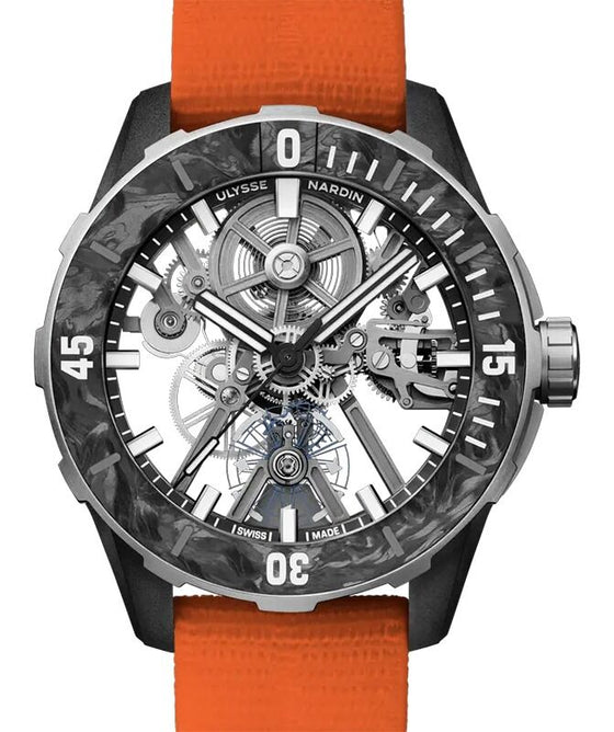 Ulysse Nardin Diver Air 44mm Titanium/Nylon/Carbon 3743-170-2A/0A
