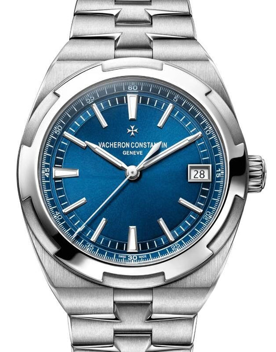 Vacheron Constantin Overseas Steel 41mm Blue Index Dial 4500V/110A-B128