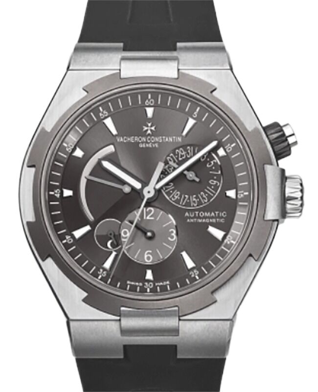 Vacheron Constantin Overseas Dual Time Steel/Titanium Silver Dial 47450/000W-9511