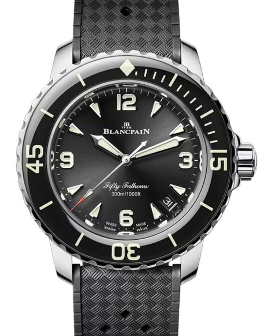 Blancpain Fifty Fathoms Automatique Steel 38.2mm Black Dial 5007 1130 B64B
