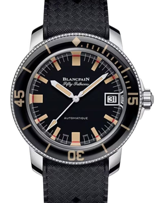 Blancpain Fifty Fathoms Barakuda Limited Edition Steel 40.3mm Black Dial 5008B 1130 B52A