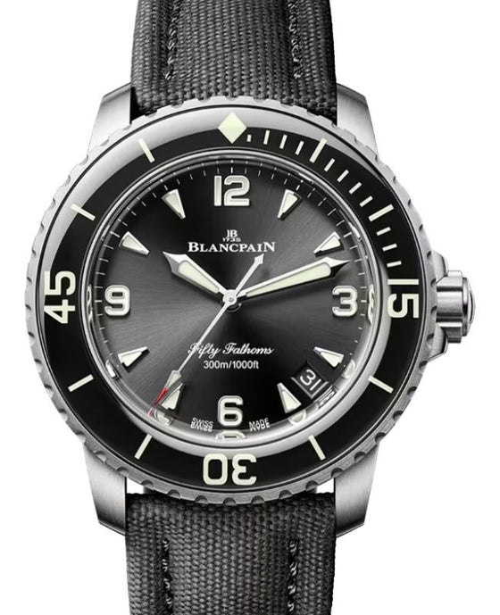 Blancpain Fifty Fathoms Automatique Titanium 42.3mm Black Dial 5010 12B30 B52A