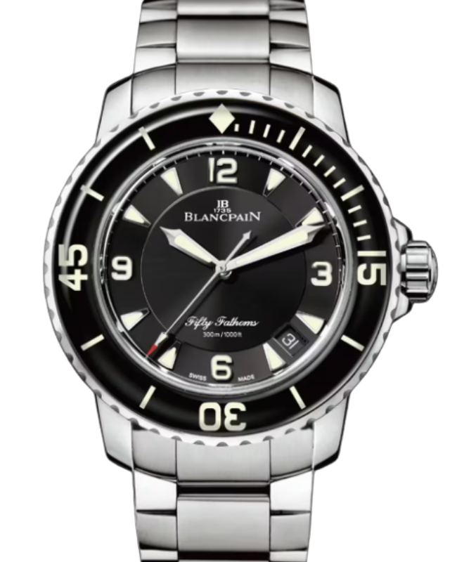 Blancpain Fifty Fathoms Automatique Steel 45mm Black Dial 5015 1130 71S