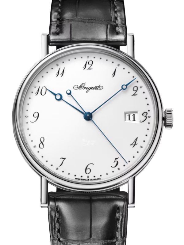Breguet Classique 5177 White Gold 38mm White “Grand Feu” Dial 5177BB/29/9V6