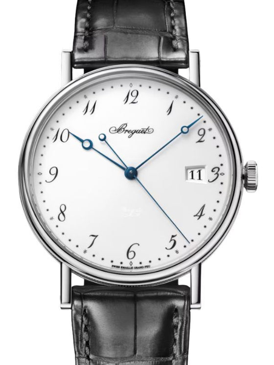 Breguet Classique 5177 White Gold 38mm White “Grand Feu” Dial 5177BB/29/9V6