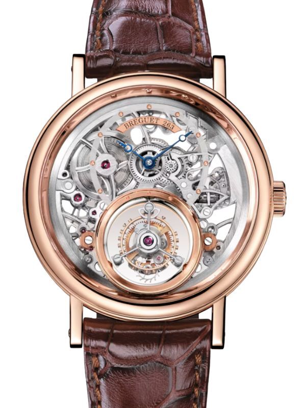 Breguet Classique Tourbillon Messidor 5335 Rose Gold 40mm Skeleton Dial 5335BR/42/9W6