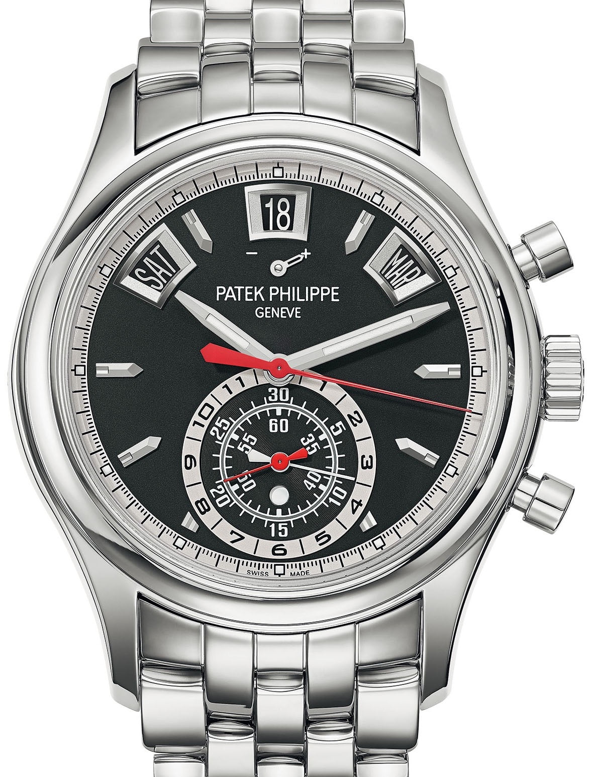 Patek Philippe Complications 5960/1A-010 Black Index Stainless Steel 40.5mm Automatic