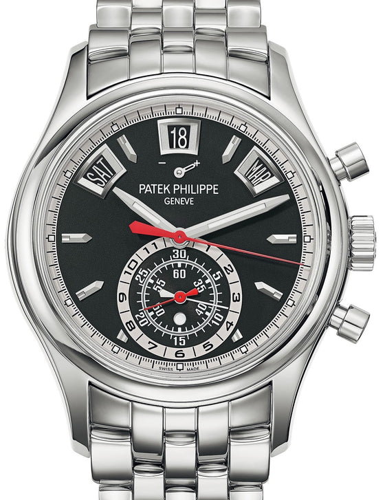 Patek Philippe Complications 5960/1A-010 Black Index Stainless Steel 40.5mm Automatic