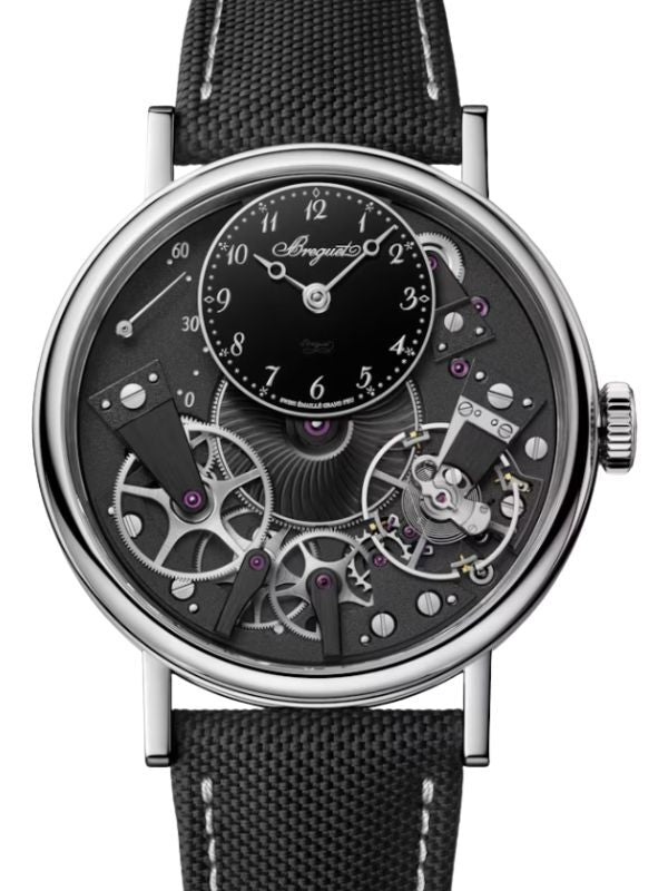 Breguet Tradition 7037 Platinum 38mm Black Dial 7037PT/N9/5V6