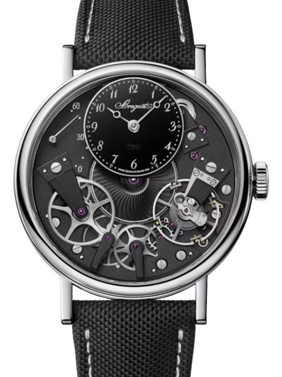 Breguet Tradition 7037 Platinum 38mm Black Dial 7037PT/N9/5V6