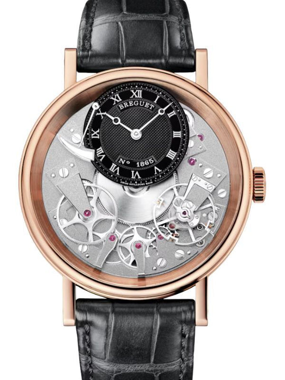 Breguet Tradition 7057 Rose Gold 40mm Black Dial 7057BR/G9/9W6