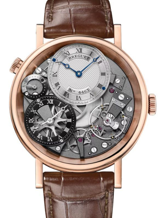 Breguet Tradition GMT 7067 Rose Gold 40mm Silver Dial 7067BR/G1/9W6