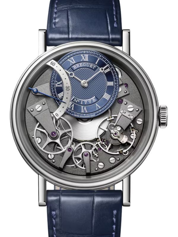 Breguet Tradition Seconde Rétrograde 7097 White Gold 40mm Blue Dial 7097BB/GY/9WU