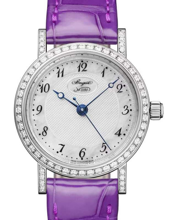 Breguet Classique 8068 White Gold/Diamonds Mother of Pearl DIal 8068BB/59/764 DD00