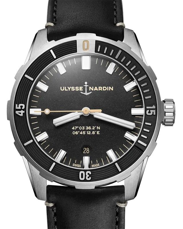 Ulysse Nardin Diver 42mm Steel Black Dial 8163-175/92