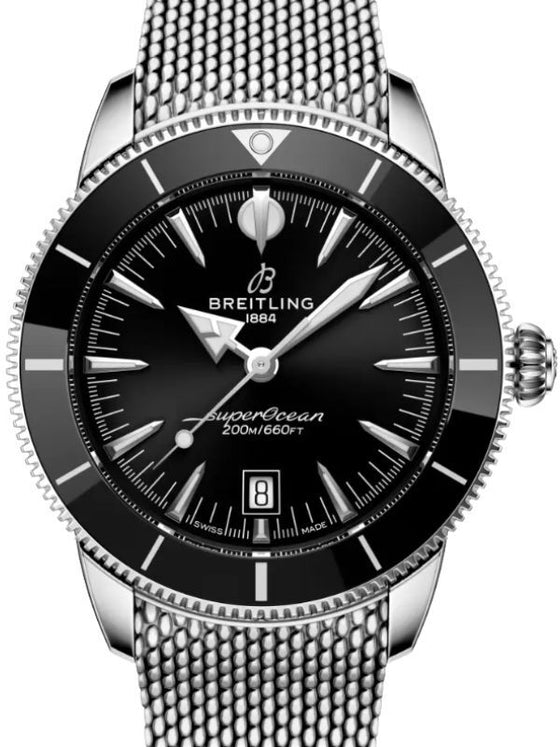 Breitling Superocean Heritage B31 Automatic 42 Stainless Steel Black Dial AB3111241B1A1