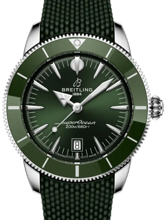 Breitling Superocean Heritage B31 Automatic 44 Stainless Steel Green Dial AB3112361L1S1