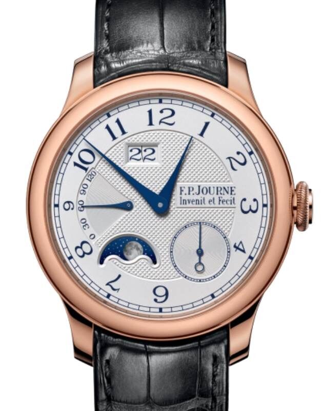 F.P.Journe Classique Automatique Lune AL2 Rose Gold 42mm Leather Strap