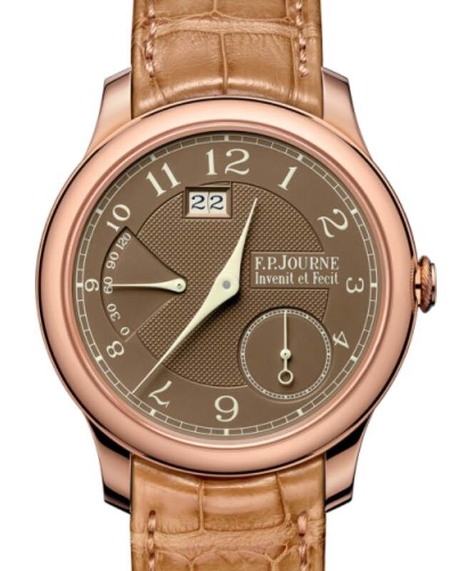 F.P.Journe Octa Automatique Reserve Havana Rose Gold 40mm Brown Dial Leather Strap
