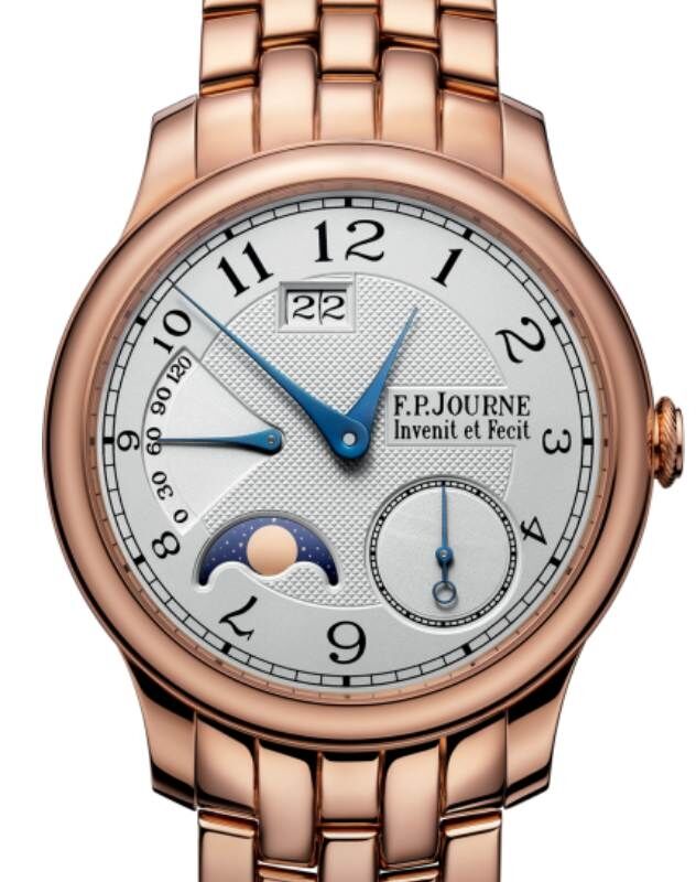 F.P.Journe Octa Automatique Lune Rose Gold 40mm Silver Dial