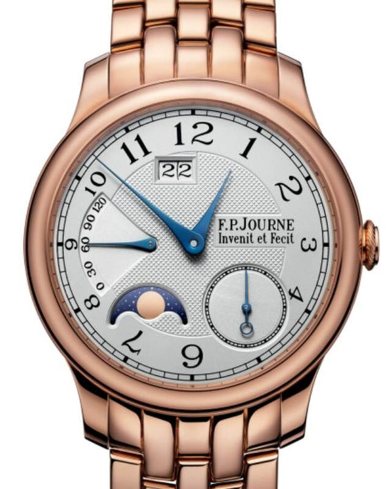 F.P.Journe Octa Automatique Lune Rose Gold 40mm Silver Dial