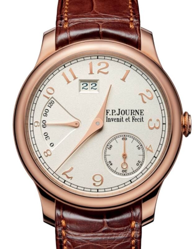 F.P.Journe Octa Automatique Reserve Rose Gold 40mm White Dial Leather Strap