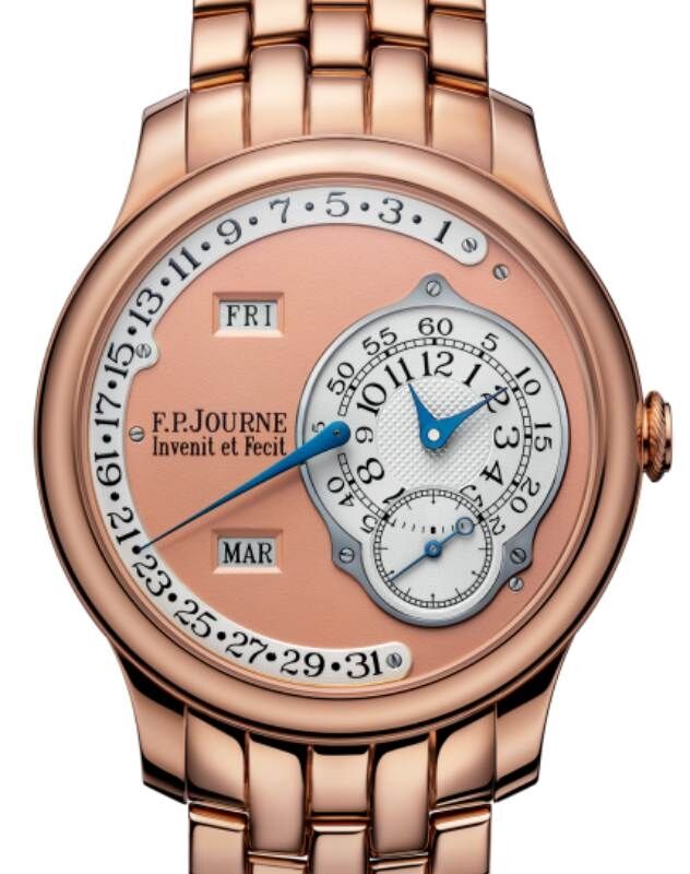 F.P.Journe Octa Calendrier Rose Gold 40mm Salmon Dial