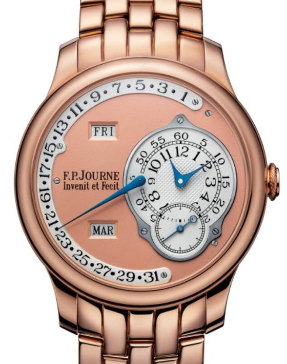 F.P.Journe Octa Calendrier Rose Gold 40mm Salmon Dial