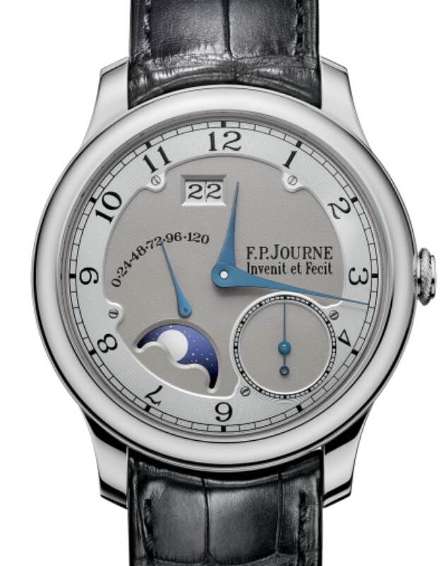 F.P.Journe Octa Divine Platinum 40mm Silver Dial Leather Strap