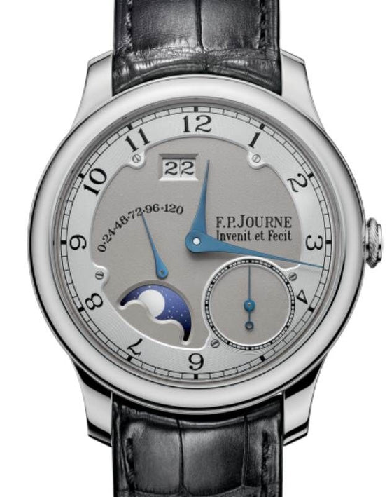 F.P.Journe Octa Divine Platinum 40mm Silver Dial Leather Strap