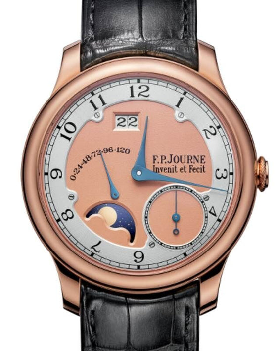 F.P.Journe Octa Divine Rose Gold 40mm Salmon Dial Leather Strap
