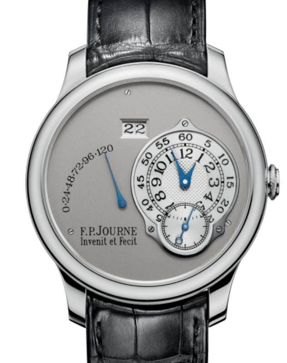 F.P.Journe Octa Reserve De Marche Platinum 40mm Silver Dial Leather Strap