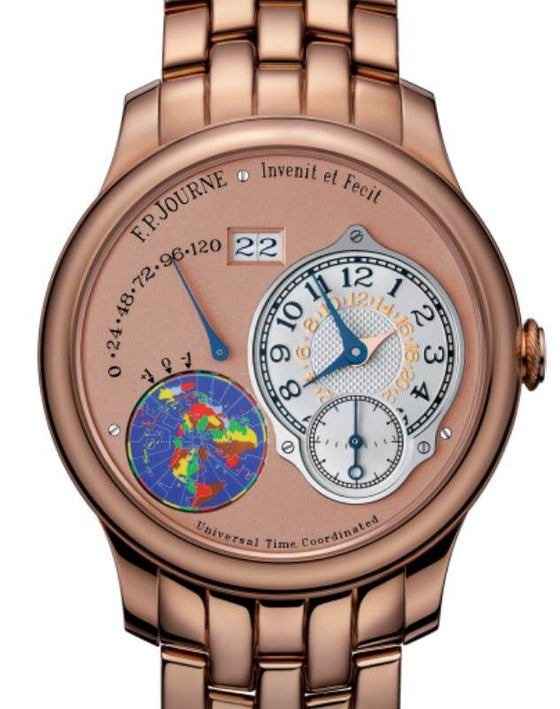 F.P.Journe Octa UTC Rose Gold 40mm Salmon Dial