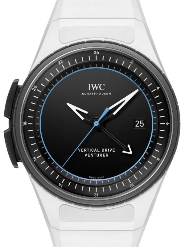 IWC Pilot's Venturer Vertical Drive Ceramic 44mm Black Dial Rubber Strap IW328601