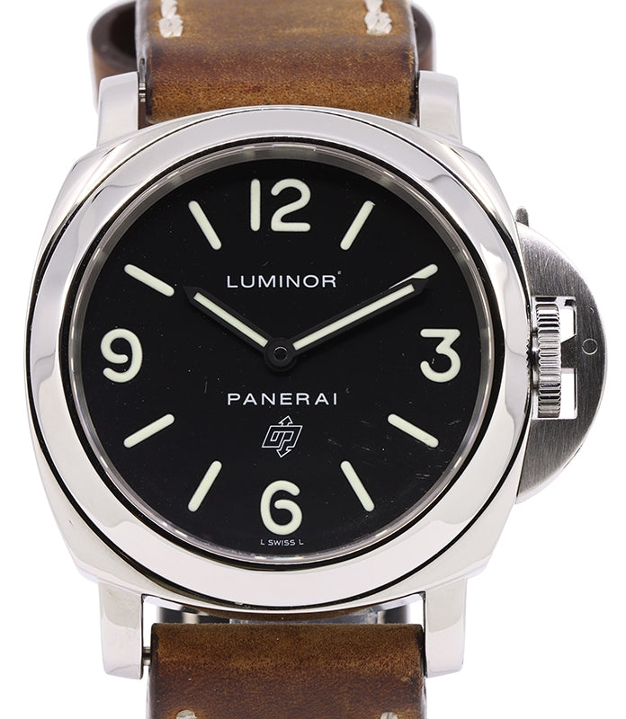 Panerai PAM 000 Luminor Base Logo Acciaio 44mm Stainless Steel